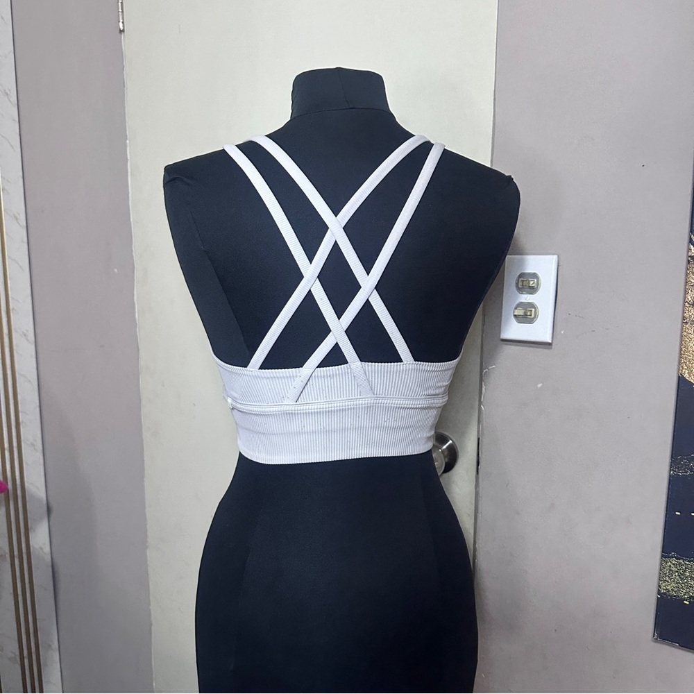 Lululemon Women's light gray Strappy Bralette